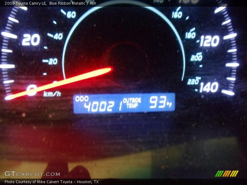 Blue Ribbon Metallic / Ash 2009 Toyota Camry LE