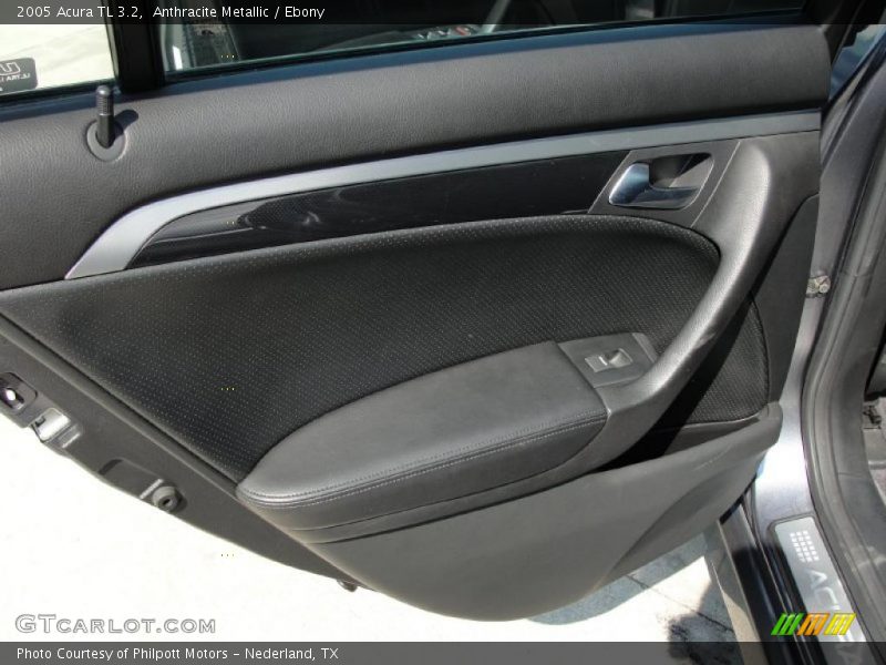 Anthracite Metallic / Ebony 2005 Acura TL 3.2