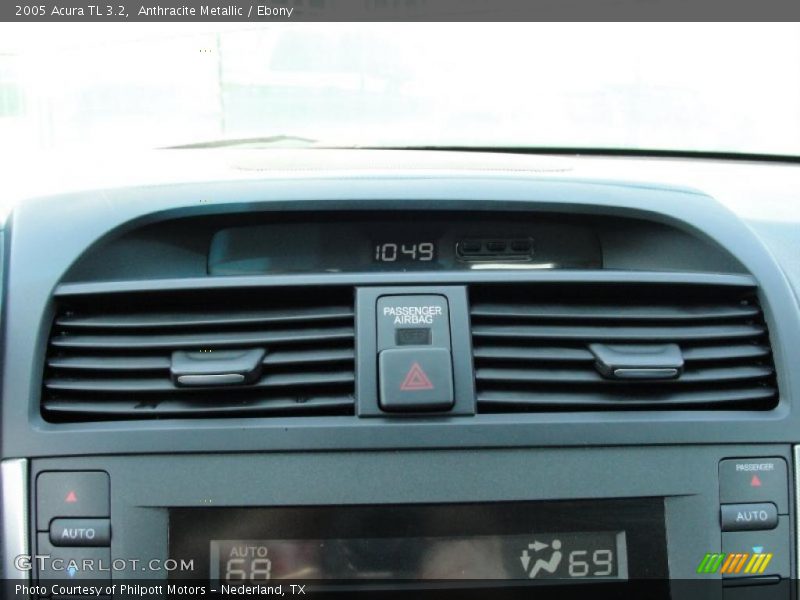 Anthracite Metallic / Ebony 2005 Acura TL 3.2