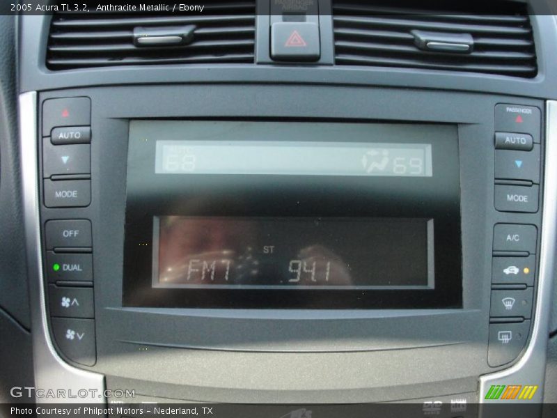 Anthracite Metallic / Ebony 2005 Acura TL 3.2