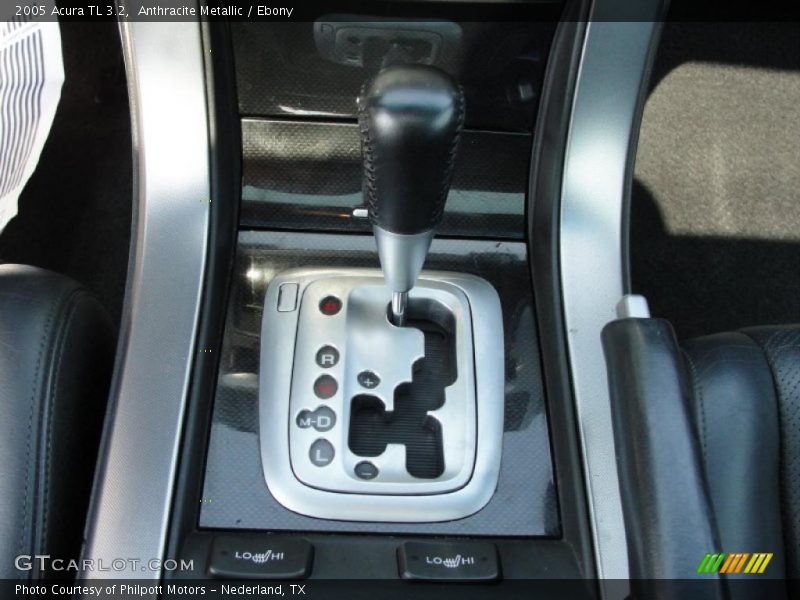 Anthracite Metallic / Ebony 2005 Acura TL 3.2
