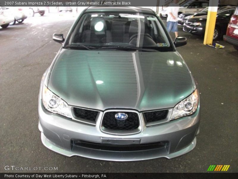 Urban Gray Metallic / Anthracite Black 2007 Subaru Impreza 2.5i Sedan