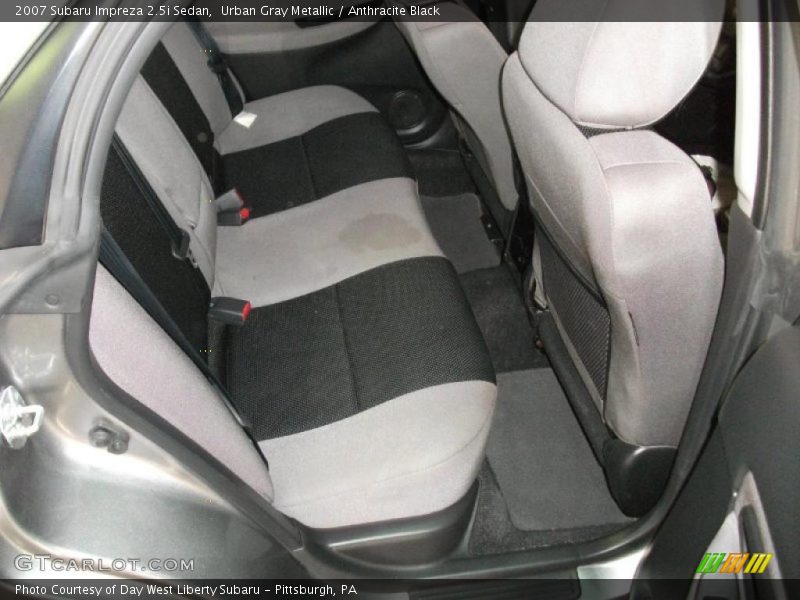 Urban Gray Metallic / Anthracite Black 2007 Subaru Impreza 2.5i Sedan