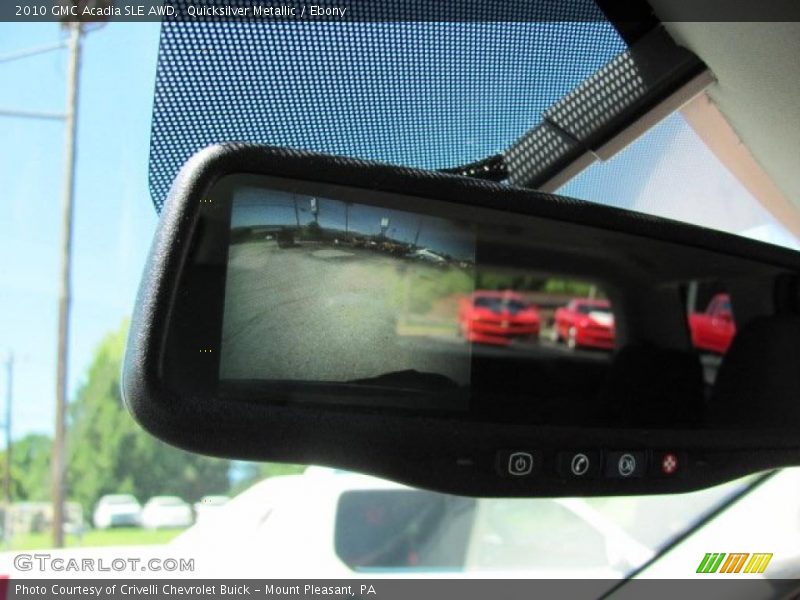 Quicksilver Metallic / Ebony 2010 GMC Acadia SLE AWD