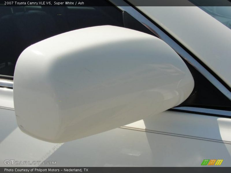 Super White / Ash 2007 Toyota Camry XLE V6