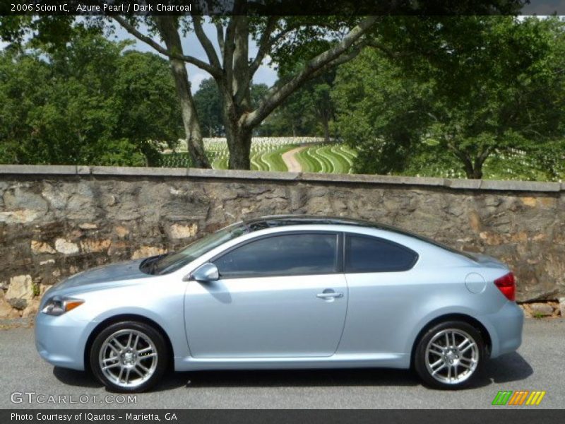 Azure Pearl / Dark Charcoal 2006 Scion tC