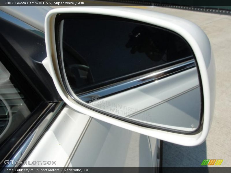 Super White / Ash 2007 Toyota Camry XLE V6