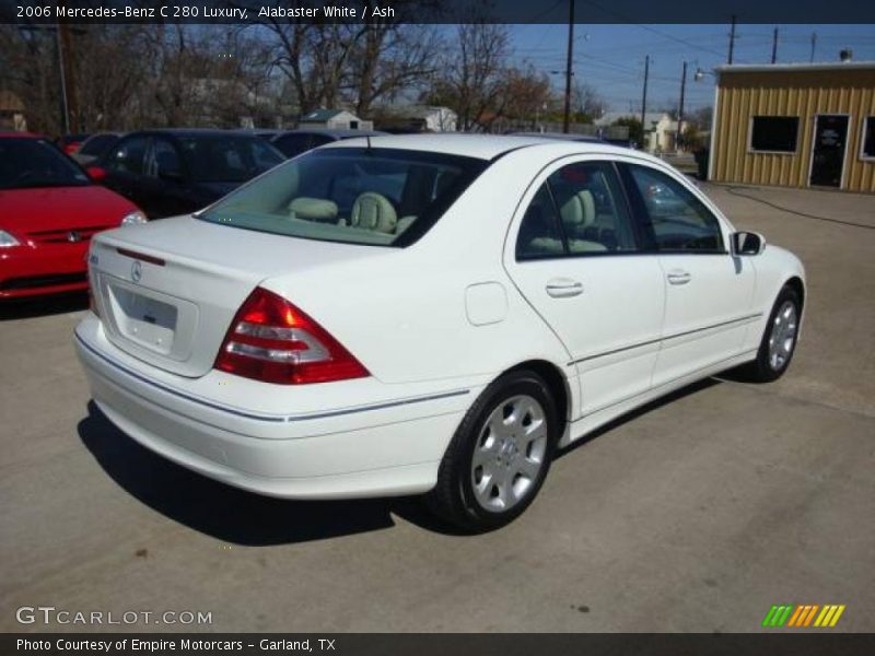 Alabaster White / Ash 2006 Mercedes-Benz C 280 Luxury