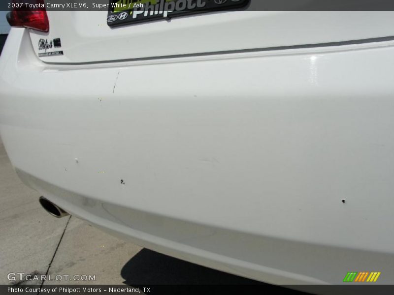 Super White / Ash 2007 Toyota Camry XLE V6