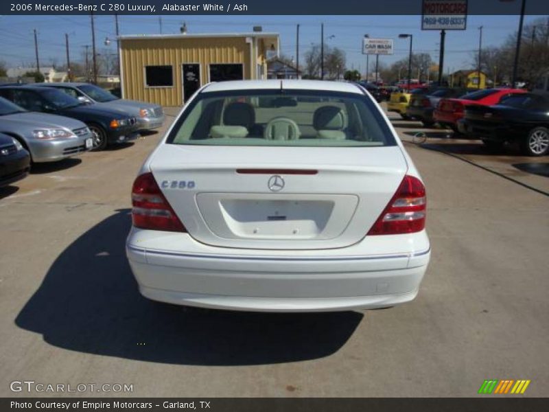 Alabaster White / Ash 2006 Mercedes-Benz C 280 Luxury