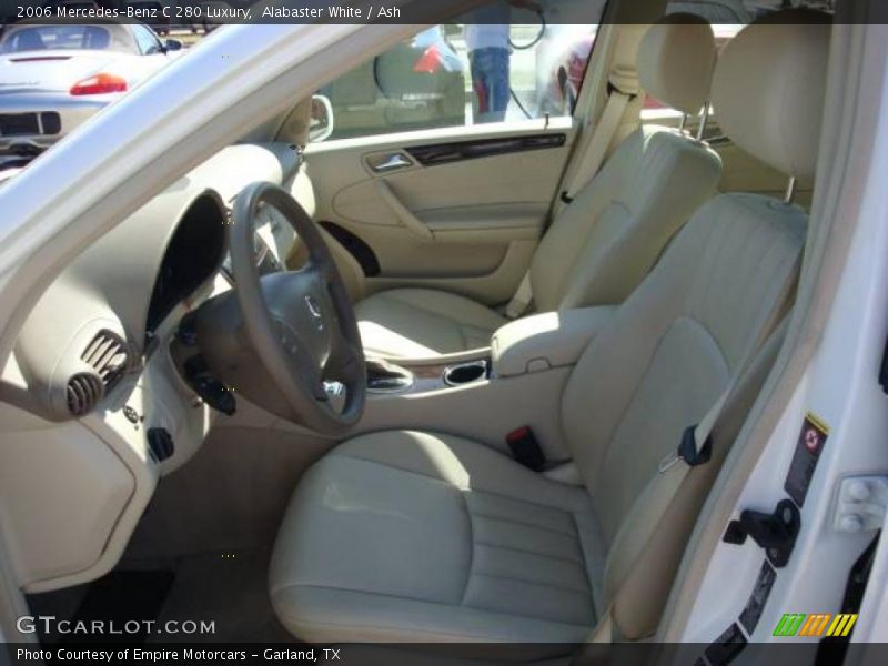 Alabaster White / Ash 2006 Mercedes-Benz C 280 Luxury