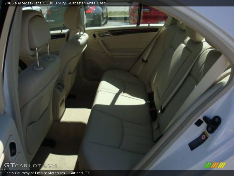 Alabaster White / Ash 2006 Mercedes-Benz C 280 Luxury