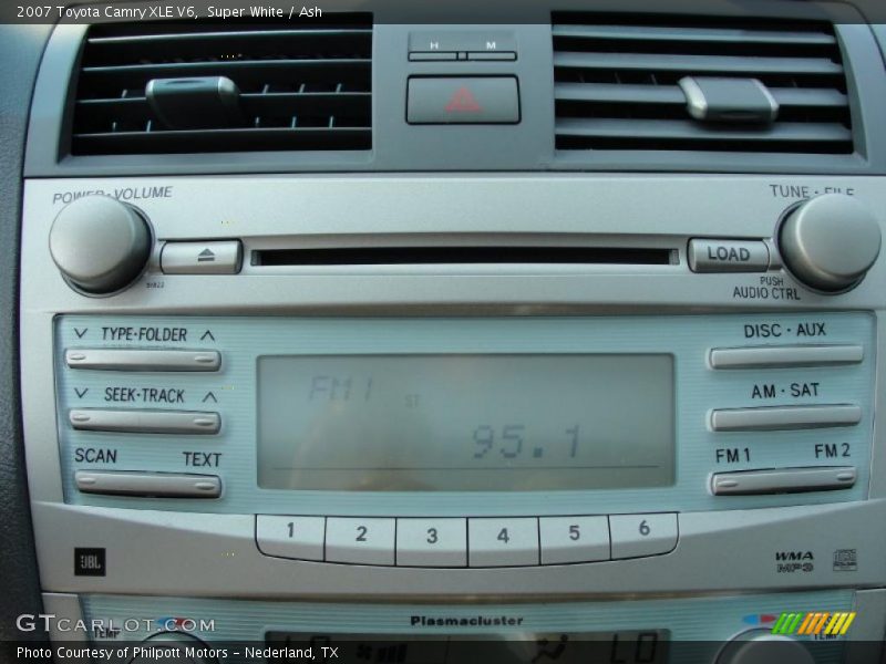 Super White / Ash 2007 Toyota Camry XLE V6