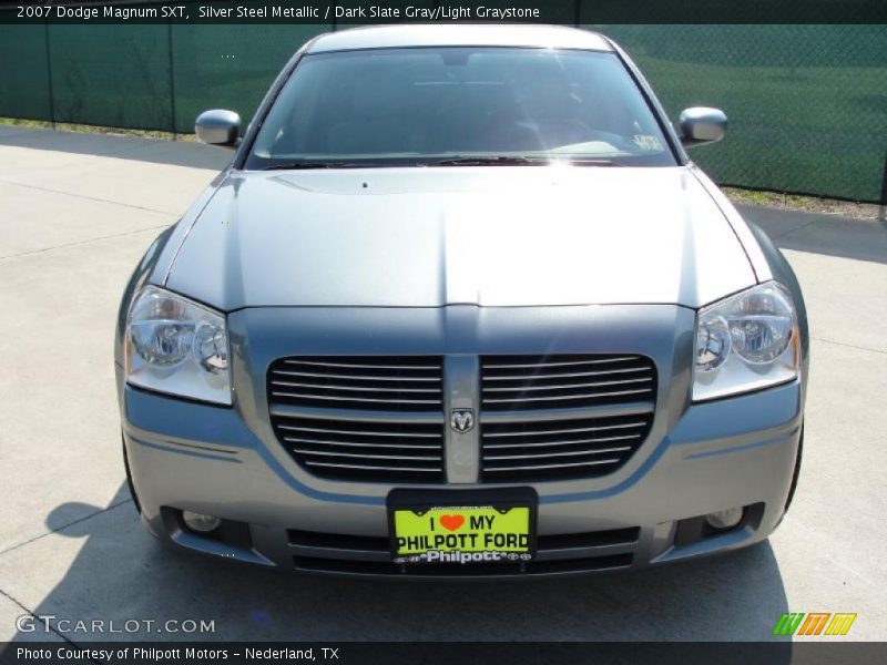 Silver Steel Metallic / Dark Slate Gray/Light Graystone 2007 Dodge Magnum SXT