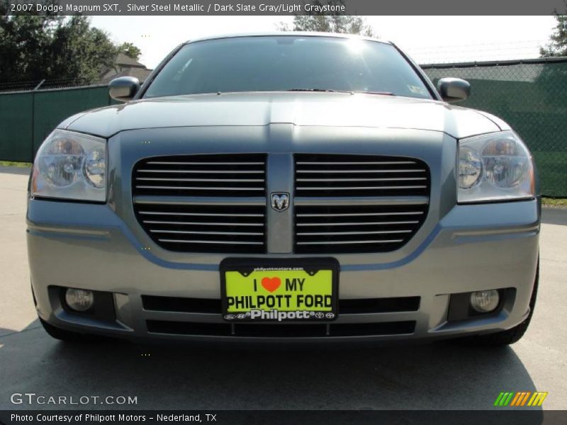 Silver Steel Metallic / Dark Slate Gray/Light Graystone 2007 Dodge Magnum SXT