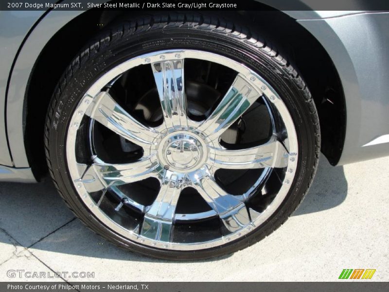 Silver Steel Metallic / Dark Slate Gray/Light Graystone 2007 Dodge Magnum SXT