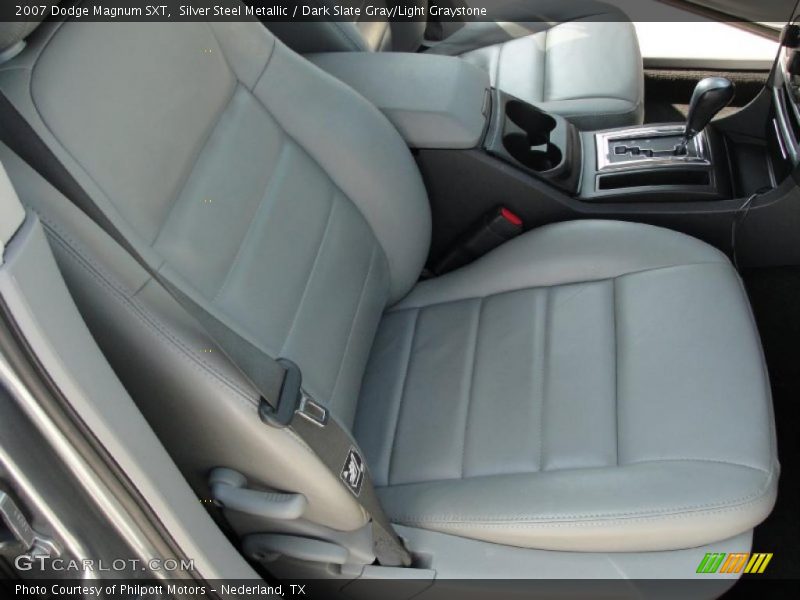 Silver Steel Metallic / Dark Slate Gray/Light Graystone 2007 Dodge Magnum SXT