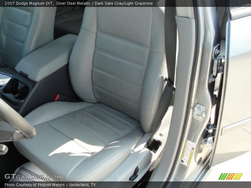 Silver Steel Metallic / Dark Slate Gray/Light Graystone 2007 Dodge Magnum SXT