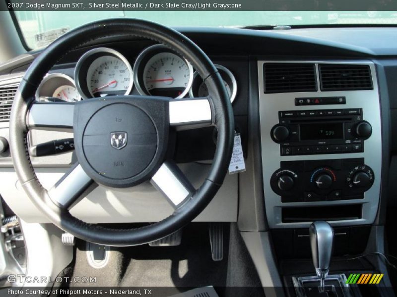 Silver Steel Metallic / Dark Slate Gray/Light Graystone 2007 Dodge Magnum SXT