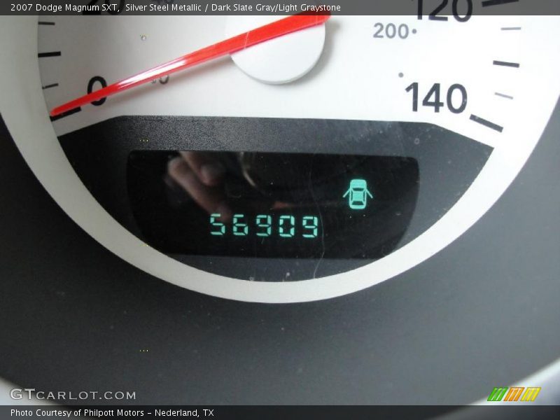 Silver Steel Metallic / Dark Slate Gray/Light Graystone 2007 Dodge Magnum SXT