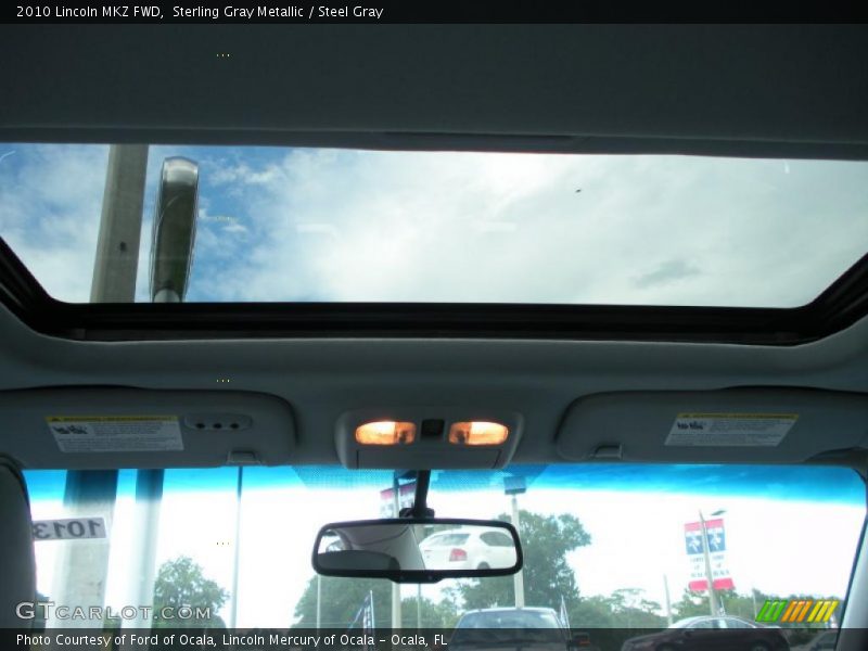 Sterling Gray Metallic / Steel Gray 2010 Lincoln MKZ FWD