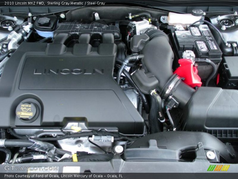 Sterling Gray Metallic / Steel Gray 2010 Lincoln MKZ FWD