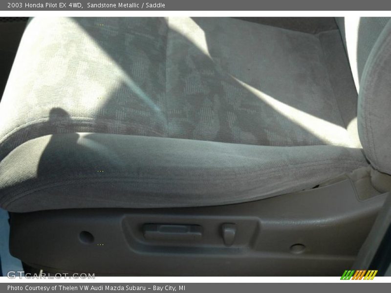 Sandstone Metallic / Saddle 2003 Honda Pilot EX 4WD
