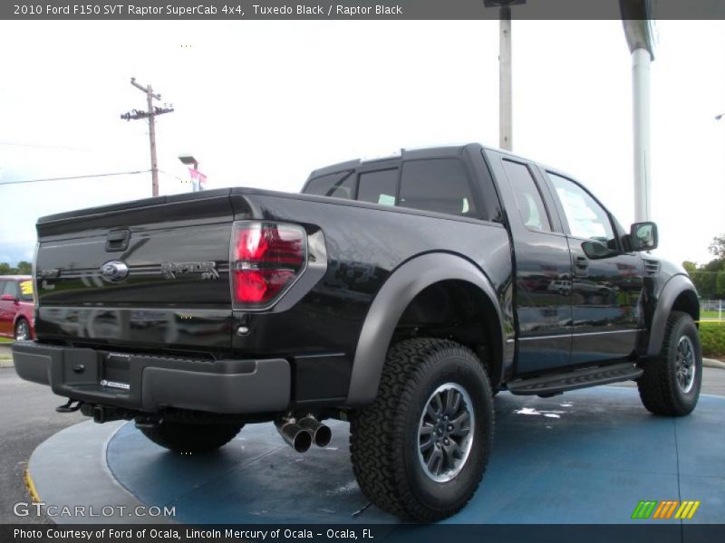 Tuxedo Black / Raptor Black 2010 Ford F150 SVT Raptor SuperCab 4x4