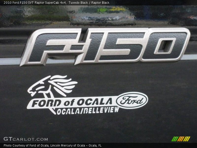 Tuxedo Black / Raptor Black 2010 Ford F150 SVT Raptor SuperCab 4x4