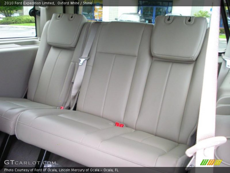Oxford White / Stone 2010 Ford Expedition Limited
