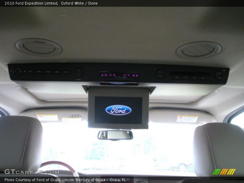 Oxford White / Stone 2010 Ford Expedition Limited