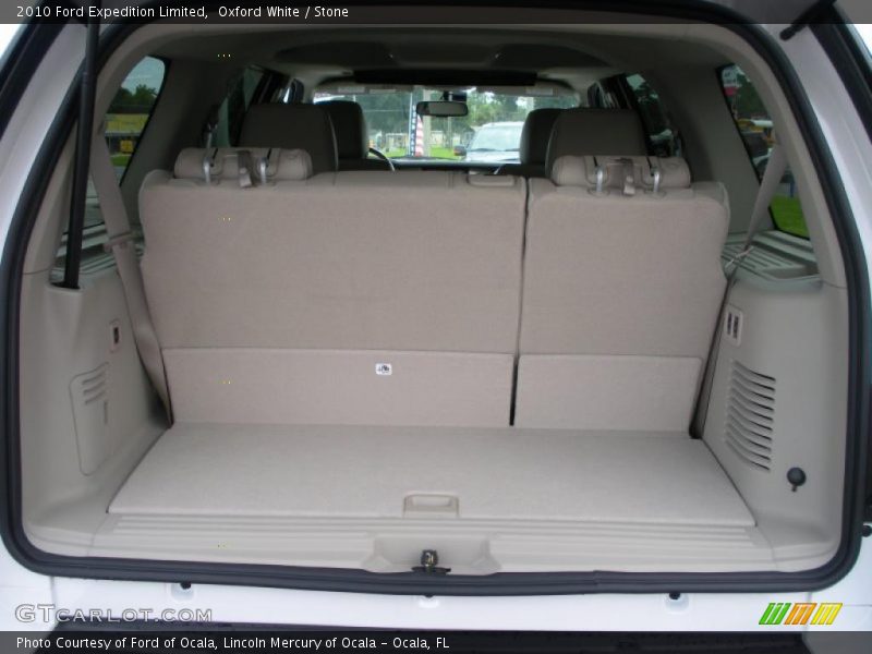 Oxford White / Stone 2010 Ford Expedition Limited