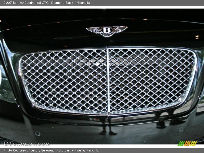 Diamond Black / Magnolia 2007 Bentley Continental GTC