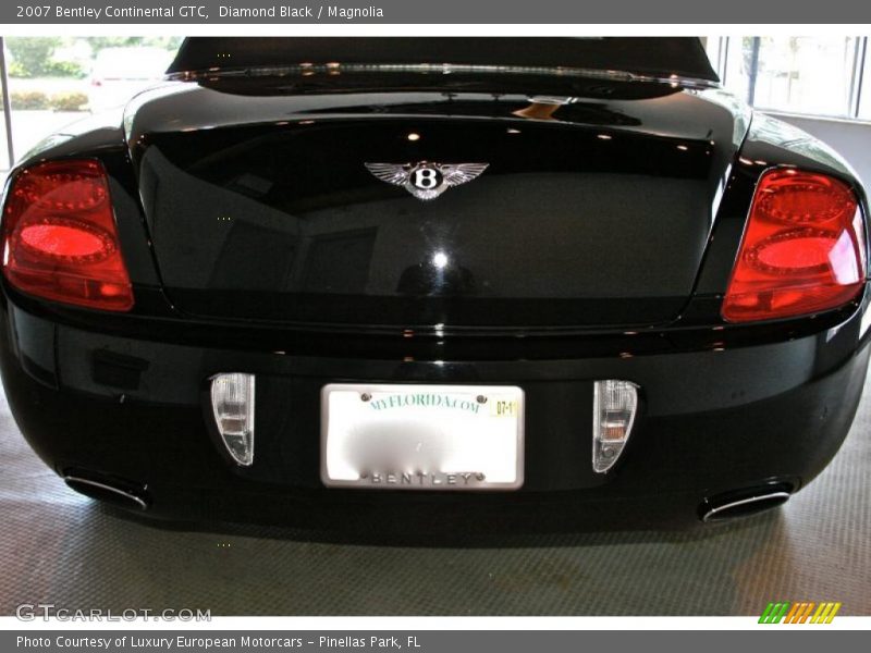 Diamond Black / Magnolia 2007 Bentley Continental GTC