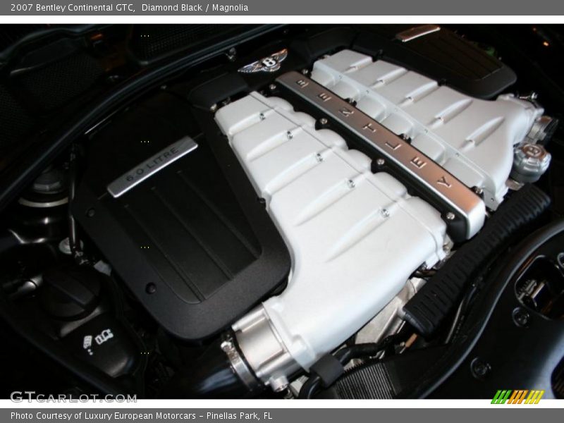 Diamond Black / Magnolia 2007 Bentley Continental GTC