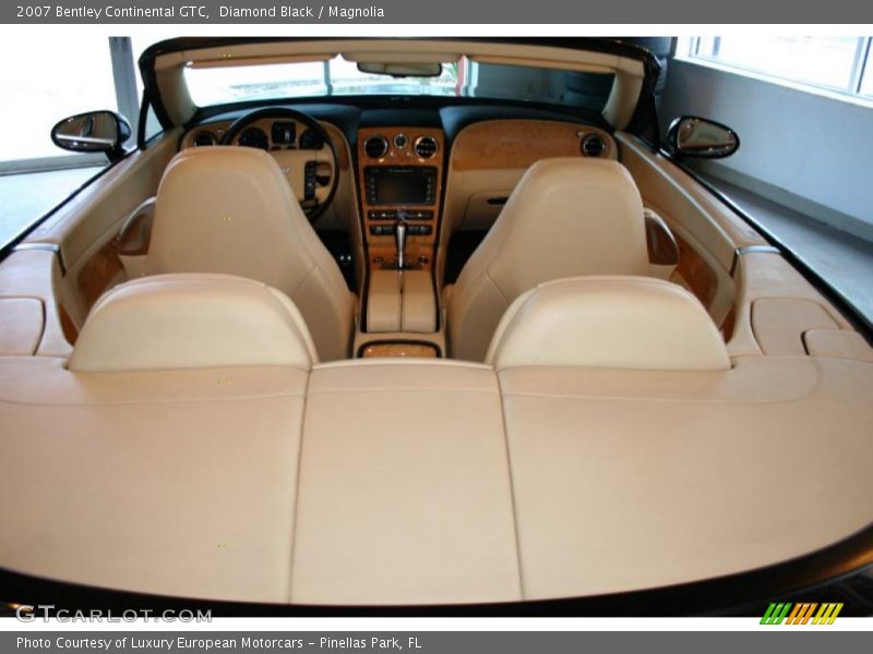Diamond Black / Magnolia 2007 Bentley Continental GTC