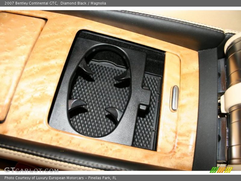 Diamond Black / Magnolia 2007 Bentley Continental GTC