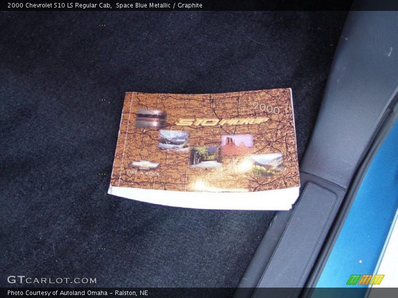 Space Blue Metallic / Graphite 2000 Chevrolet S10 LS Regular Cab