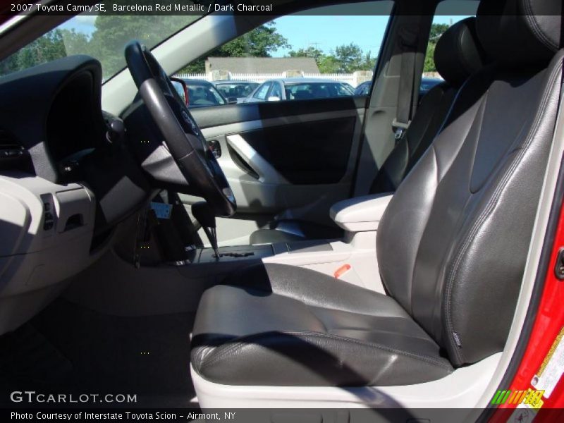 Barcelona Red Metallic / Dark Charcoal 2007 Toyota Camry SE