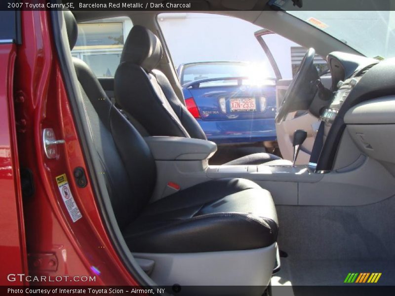 Barcelona Red Metallic / Dark Charcoal 2007 Toyota Camry SE