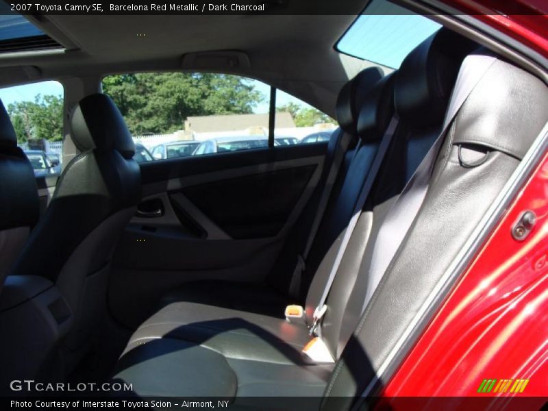 Barcelona Red Metallic / Dark Charcoal 2007 Toyota Camry SE