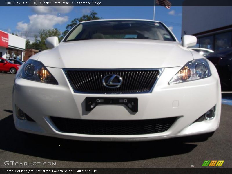 Glacier Frost Pearl / Cashmere Beige 2008 Lexus IS 250