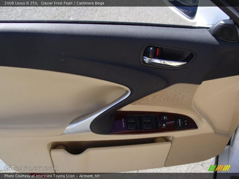 Glacier Frost Pearl / Cashmere Beige 2008 Lexus IS 250