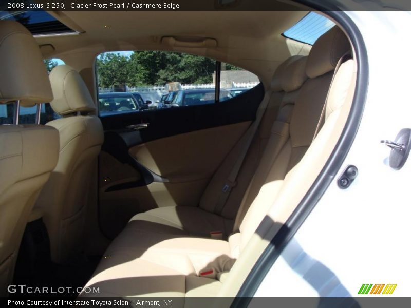 Glacier Frost Pearl / Cashmere Beige 2008 Lexus IS 250