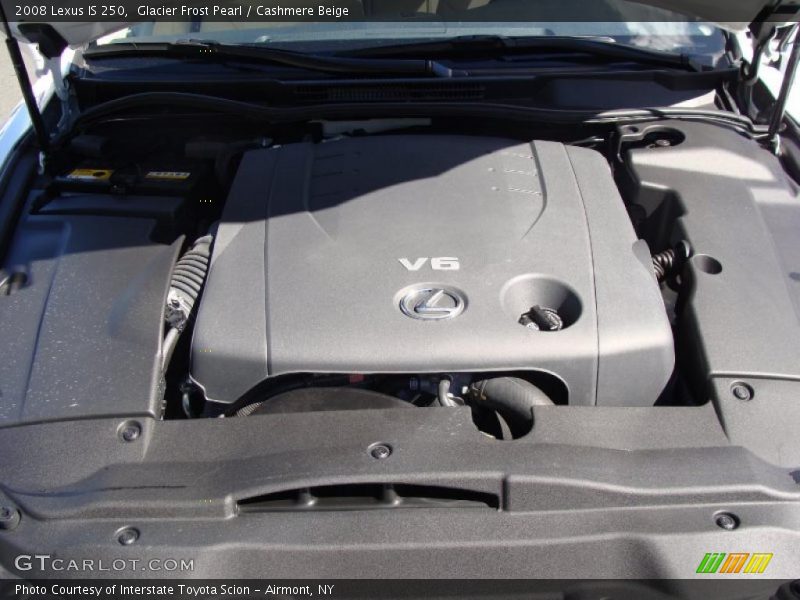 Glacier Frost Pearl / Cashmere Beige 2008 Lexus IS 250