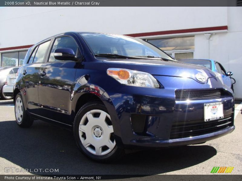 Nautical Blue Metallic / Charcoal Gray 2008 Scion xD