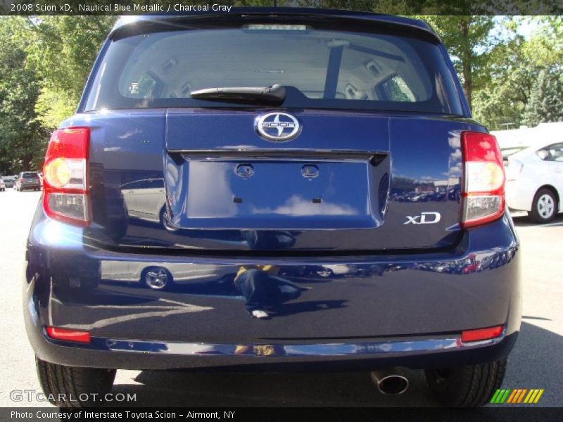 Nautical Blue Metallic / Charcoal Gray 2008 Scion xD