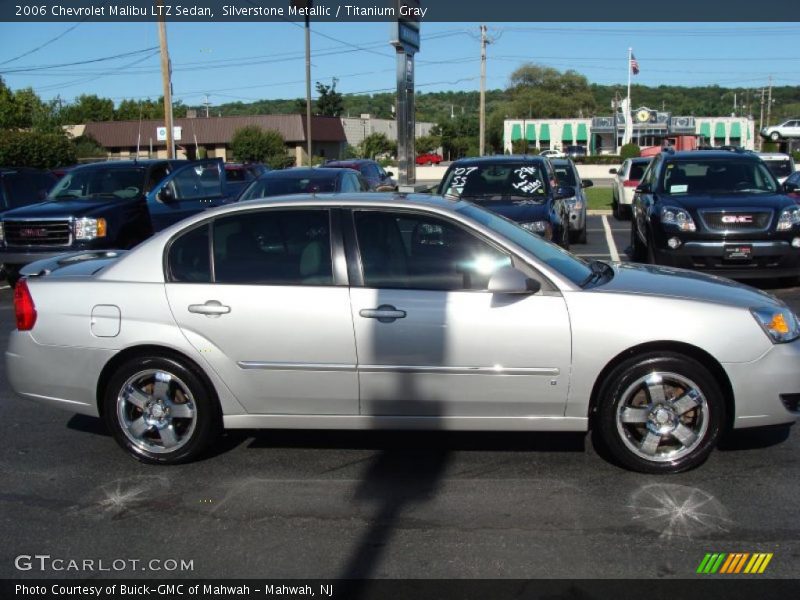 Silverstone Metallic / Titanium Gray 2006 Chevrolet Malibu LTZ Sedan