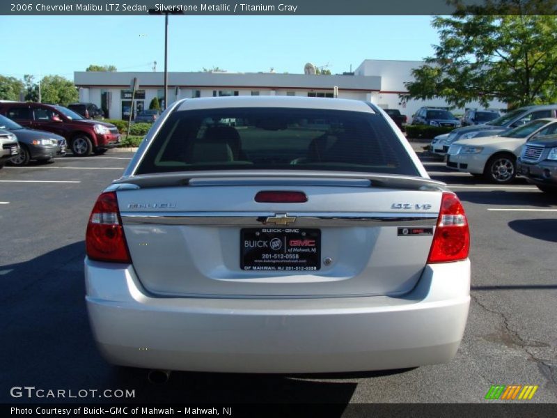Silverstone Metallic / Titanium Gray 2006 Chevrolet Malibu LTZ Sedan