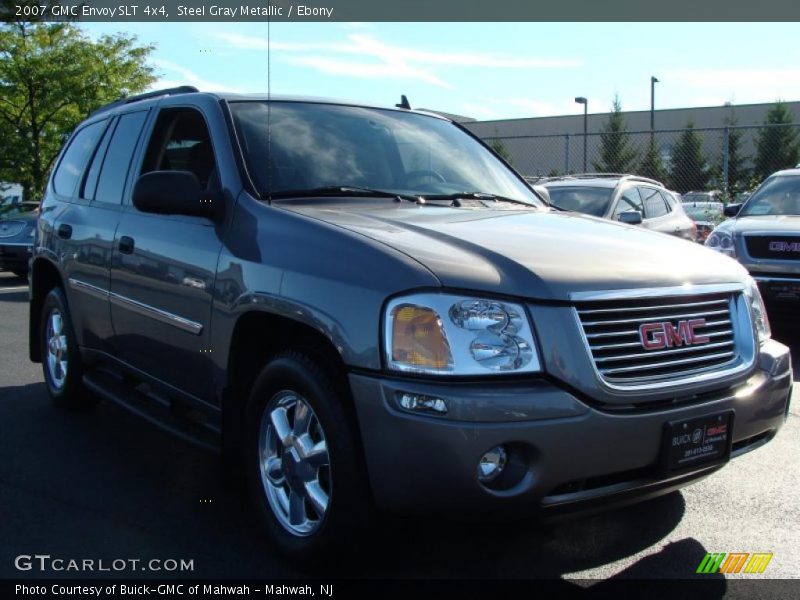 Steel Gray Metallic / Ebony 2007 GMC Envoy SLT 4x4